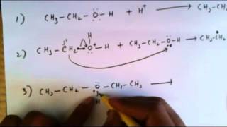 mechanism ethanol to ethoxyethane [upl. by Peih423]