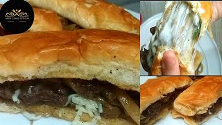 Philly CheeseSteak Phillysteak Sandwich How To Make Classic Steak [upl. by Conchita938]