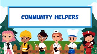 Our Community Helpers  communityhelpers readaloud kids preschoollearning [upl. by Ahsenod]