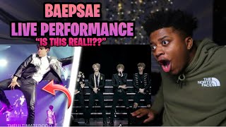 First Time Reactiing To BTS Baepsae Live Performance Stage Mix [upl. by Tongue]