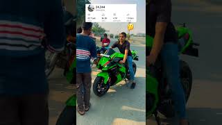 Friends plz 1 lakh subscriber kara do zx10r bikelover bikeride shorts vmr [upl. by Assiron]