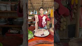 Pork Chop Recipes with Countryside Style PigIntestines CookingPigIntestines [upl. by Conrad98]