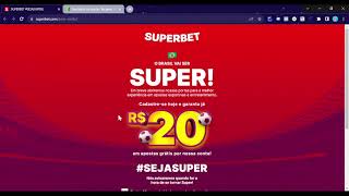 Superbet  Cadastro é Confiável PAGA MESMO VEJA ISTO ANTES [upl. by Haidadej]