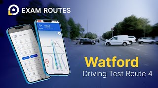 Watford Driving Test Route 4 [upl. by Imorej]