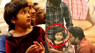 மேடையில் அழுத சிவகார்த்திகேயன் மகள்  Aradhana Sivakarthikeyan Cute Speech  Kanaa Success Meet [upl. by Eillom371]