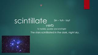 Scintillate [upl. by Julis]