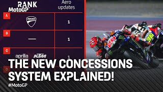 How does MotoGP™s new concessions system work 👀  MotoGP™ Workshop [upl. by Eilagam385]