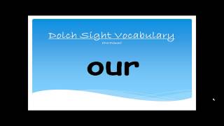 Dolch Sight Words Primer II [upl. by Boswell375]