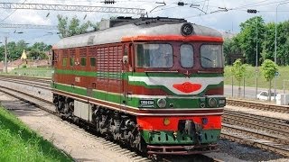 Железная дорога тепловозы видео поезда  Diesel locomotives railway video compilation [upl. by Mccreery]