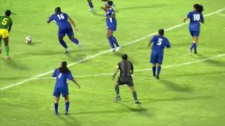 Concacaf Caribbean Womens Qualifier 2018 Bermuda vs Jamaica Highlights [upl. by Lowrance691]