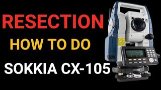 How to resection total station [upl. by Fenny]