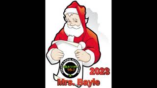 Santas Mailroom 2023  Mrs Bayle  Channel 989 FM  Corry  Erie PA [upl. by Oirogerg]