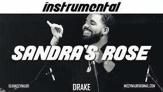 Drake  Sandras Rose INSTRUMENTAL reprod [upl. by Redliw51]