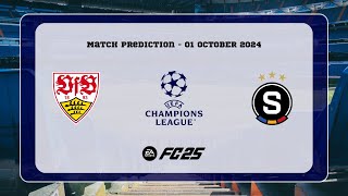 VfB Stuttgart vs AC Sparta Prague  Prediction  202425 UEFA Champions League  EA FC 25 [upl. by Roxie]