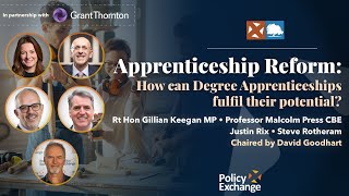 Apprenticeship Reform How can Degree Apprenticeships fulfil their potential [upl. by Ailhad449]