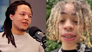 TI Son Domani Speaks On His Lil Brother King Going Off At The Falcons Game [upl. by Nayek]