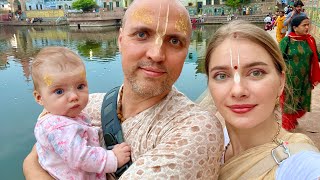 Our amazing day in Vrindavan We are very happy [upl. by Darryl]