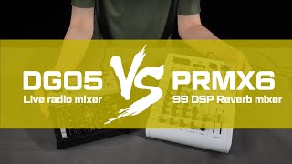 D Debra Audio Mixers DG05 VS PRMX6 [upl. by Niak856]