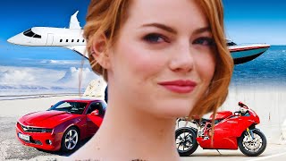 Emma Stone Lifestyle  Income HouseNet Worth Car Collection Mansion Private Jet etc [upl. by Lole432]