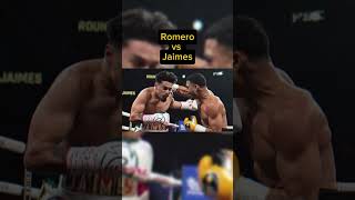 Romero vs Jaimes boxinghighlights boxinghistoryeverynight boxinghistory [upl. by Quinn]