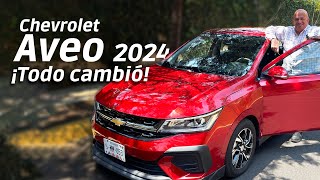 Aveo 2024 cambio radical y mucha tecnología ¿Me gustó [upl. by Edgard]