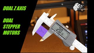 Dual Z axis on the Voxelab Aquila with Dual stepper Motors [upl. by Eniamsaj]