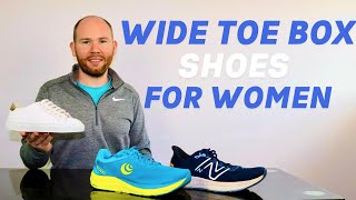 Wide Toe Box Shoes for Women by a Foot Specialist [upl. by Ain170]