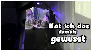 Hätte ich das früher schon gewusst Meerwasseraquarium start [upl. by Leahcimal274]