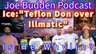 Ish put Rick Ross Teflon Don over Nas Illmatic on Joe Budden Podcast [upl. by Tare]