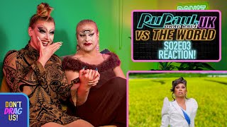 RuPauls Drag Race UK vs THE WORLD S2E03 REACTION  DONT DRAG US [upl. by Frye]