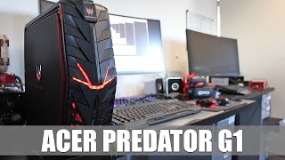 Acer Predator G1 Kurztest zum KomplettPC amp Benchmarks [upl. by Hnib]