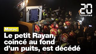 Maroc Le petit Rayan coincé au fond dun puits est mort [upl. by Sixela507]