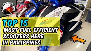 Fuel Efficient Scooters in Philippines Pinakatipid sa Gas ang mga Scooters na ito [upl. by Nytsrik]