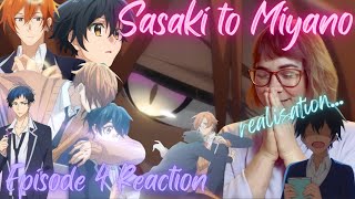 Sasaki to Miyano Episode 4 Reaction l Realisation [upl. by Avan800]