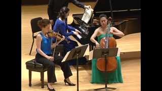 RAVEL Piano Trio Ravinia Steans Music Institute [upl. by Lianna]