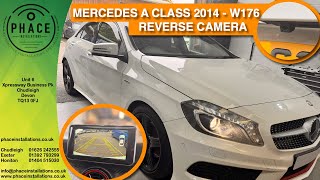 Mercedes A250 class W176 Reverse camera upgrade amp GNET dash camera from Phace Installations [upl. by Judsen]