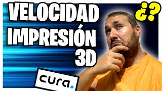 ▶️ ¿Cuál es la MEJOR VELOCIDAD de IMPRESIÓN 3D ✅ Cómo configurar en Cura [upl. by Grimbal853]