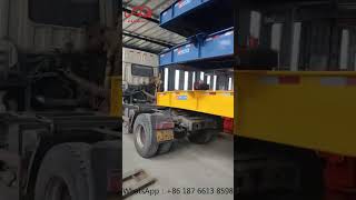 lowbed trailer for sale  3 axle low bed trailer 40t 50t 60t 70t 80t capacity  low loader trailer [upl. by Gide]