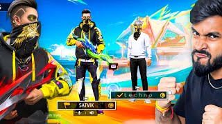 FINALLY TECHNO BHAI amp SATVIK PLAYS FREE FIRE [upl. by Neraj]