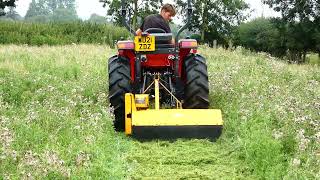 BOMFORD B1100 FLAIL MOWER DEMO  MANOR FARM [upl. by Alliehs]