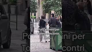 Renato Zero a passeggio per Torino [upl. by Greenleaf]