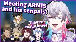 Bettel shares his IMPRESSIONS on the ARMIS boys and his JP Senpais 【Holostars EN  Gavis Bettel】 [upl. by Wilona913]