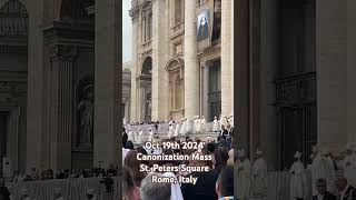 Canonization Mass 2024 [upl. by Nordgren119]