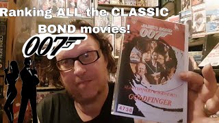 ASMR Ranking ALL the CLASSIC Bond movies [upl. by Lettig]