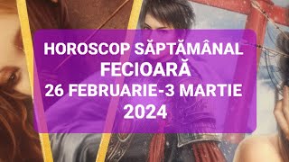 Fecioara Tarot Horoscop 26 Februarie3 Martie 2024 [upl. by Yetsirhc]