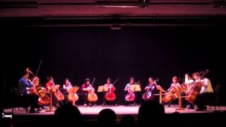 UNICAMP Cello Ensemble  Bachianas Brasileiras No 1 1st mvt [upl. by Gwyn]