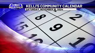 November 15 2024 Community Calendar [upl. by Maillw]