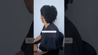 Loc Journey 🍃 My Loc Ponytail At One Year locs locstyles locmaintenance locjourney [upl. by Wilkens]