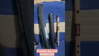 F Middle well Tuned Professional Flute SHAHJI FLUTE MAKER 9639322768 [upl. by Anyd301]