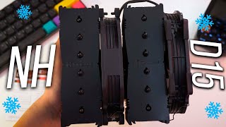 ESTE DISIPADOR RINDE COMO MI REFRI DE 360MM 😱 NOCTUA NHD15 CHROMAXBLACK [upl. by Siger352]